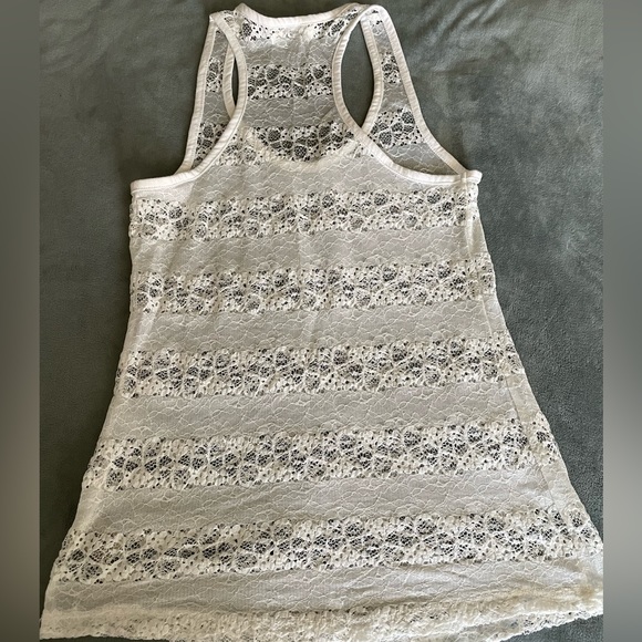 Garage Lace Summer Tanks - Quantity: 2 ( one white and one black) - Picture 10 of 11